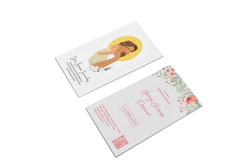 Recordatorios, invitaciones y artículos personalizados